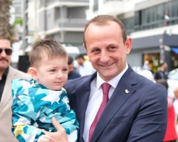 Başkanla Fotoğraflar
