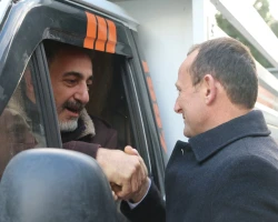 Başkanla Fotoğraflar