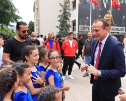 Başkanla Fotoğraflar