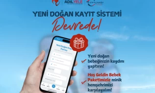 ÇİFTLİKKÖY’DE YENİ DOĞAN KAYIT SİSTEMİ DEVREYE ALINDI