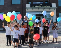Başkanla Fotoğraflar