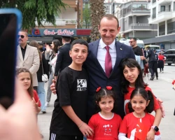 Başkanla Fotoğraflar