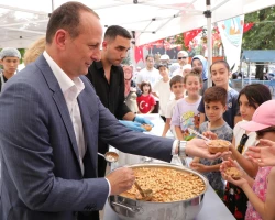 Başkanla Fotoğraflar