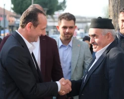 Başkanla Fotoğraflar
