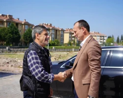 Başkanla Fotoğraflar