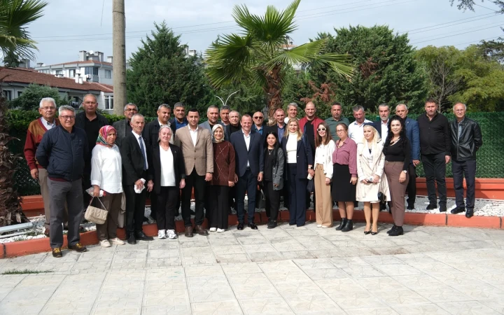 BAŞKAN YELE, ÇİFTLİKKÖY’DEKİ MUHTARLARLA BİR ARAYA GELDİ