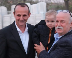 Başkanla Fotoğraflar