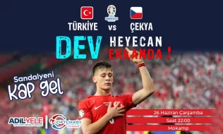 ÇİFTLİKKÖYLÜLER TÜRKİYE – ÇEKYA MAÇINI DEV EKRANDA İZLEYECEK