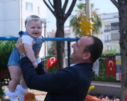 Başkanla Fotoğraflar