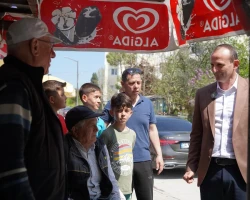 Başkanla Fotoğraflar