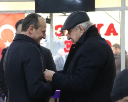 Başkanla Fotoğraflar