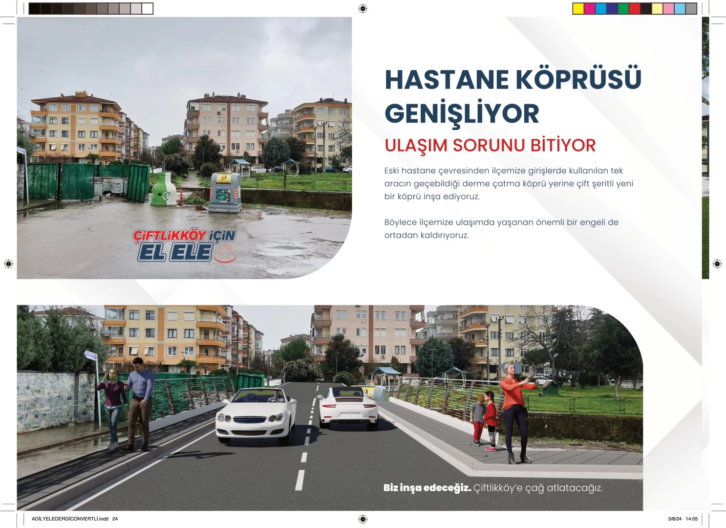 Hastane Köprüsü Genişliyor